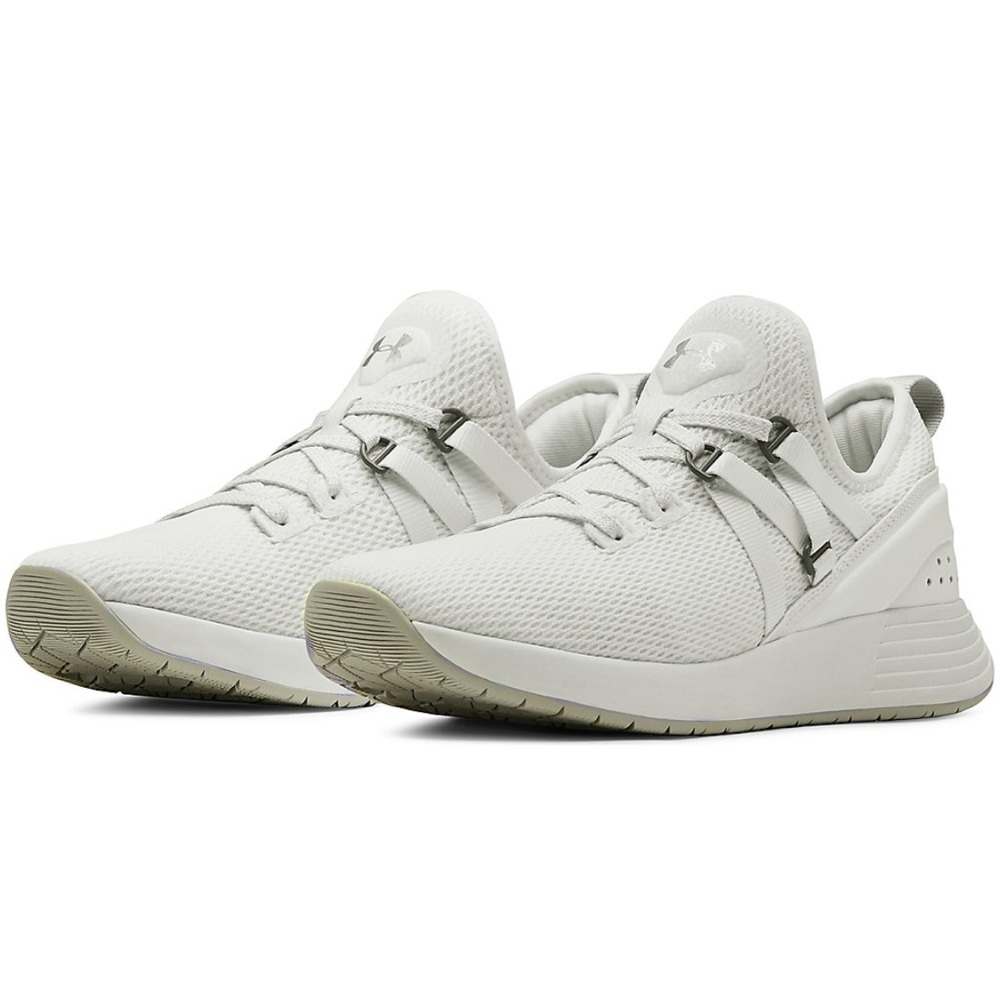 NWT Women’s Ladies White Under Armour UA Size 9 - Picture 2 of 4